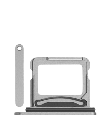 Dual Sim Card Tray for iPhone 17 (WHITE)
