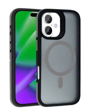 Bicolor Matte Magnetic Translucency Case - GRAY for iPhone 17 (Only Ground Shipping)