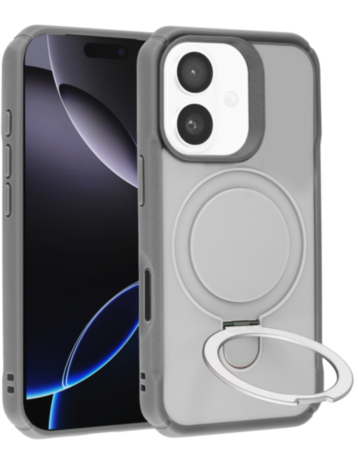 Shockproof Case with Magnetic Kickstand - GRAY for iPhone 17 (Only Ground Shipping)