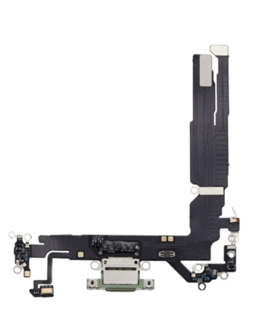 Charging Port Flex Cable for iPhone 17 (Aftermarket) (SAGE)