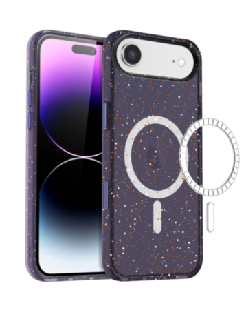 Splash - Ink Design Wireless Charging Case - PURPLE for iPhone Air (Only Ground Shipping)