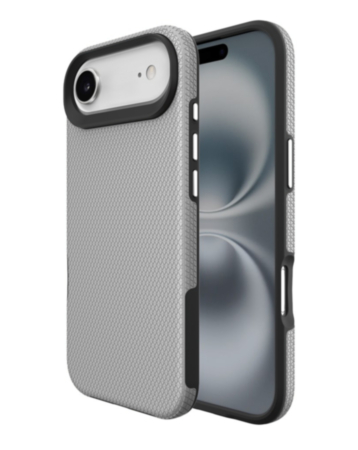 Shock Absorption Protective Dual Layer Case (SILVER) for iPhone Air (Only Ground Shipping)