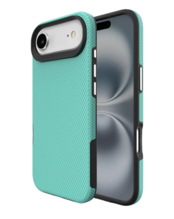 Shock Absorption Protective Dual Layer Case (TEAL) for iPhone Air (Only Ground Shipping)