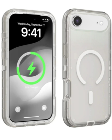 Wireless Charging Transparent Shockproof Case - CLEAR for iPhone Air (Only Ground Shipping)