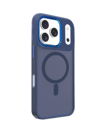 New Magnetic Wireless Charging Case - NAVY BLUE for iPhone 17 Pro Max (Only Ground Shipping)