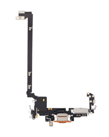 Charging Port Flex Cable for iPhone 17 Pro Max (COSMIC ORANGE) (US Version) (Aftermarket)