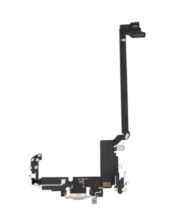 Charging Port Flex Cable for iPhone 17 Pro Max (SILVER) (International Version) (Aftermarket)