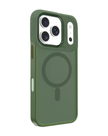 New Magnetic Wireless Charging Case for iPhone 17 Pro / 18 Pro (DARK GREEN) (Only Ground Shipping)