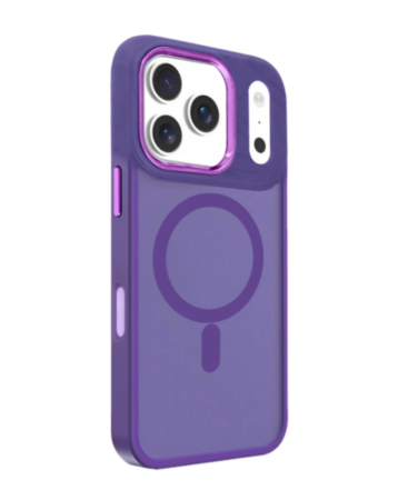New Magnetic Wireless Charging Case for iPhone 17 Pro / 18 Pro (PURPLE) (Only Ground Shipping)