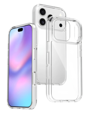 Ultra Glossy Protector Case for iPhone 17 Pro / 18 Pro (CLEAR) (Only Ground Shipping)