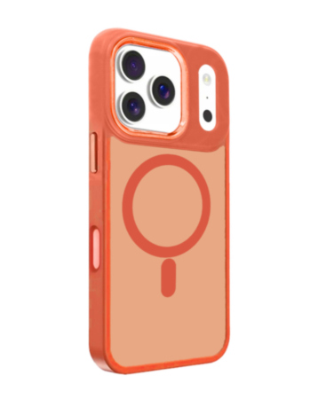 New Magnetic Wireless Charging Case for iPhone 17 Pro Max / 18 Pro Max (ORANGE) (Only Ground Shipping)