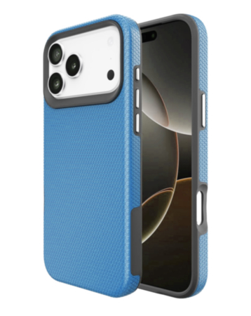 Shock Absorption Protective Dual Layer Case for iPhone 17 Pro Max / 18 Pro Max (Glacier) (Only Ground Shipping)