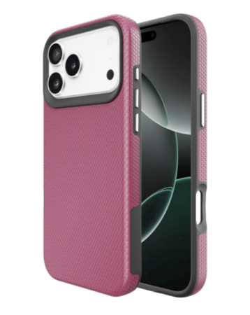 Shock Absorption Protective Dual Layer Case for iPhone 17 Pro Max / 18 Pro Max (Burgundy) (Only Ground Shipping)