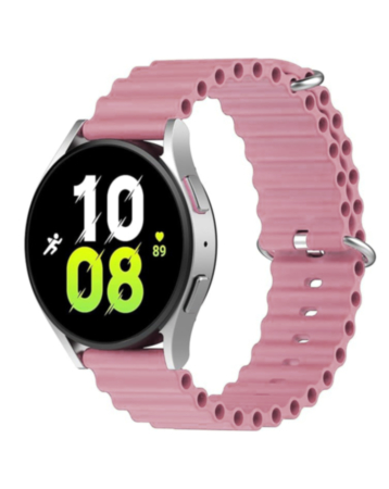 Ocean Band Silicone Sport Strap Band for Galaxy Watch (22mm) (SAND POWDER) (Only Ground Shipping)