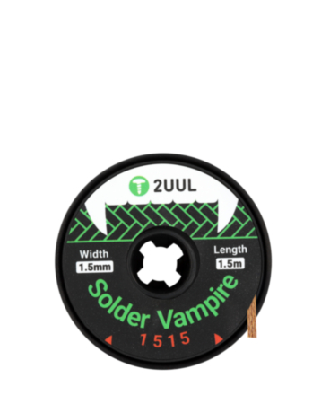 2UUL DW17 Solder Vampire 1515 Desoldering Wick (Pack of 10) (Only Ground Shipping)
