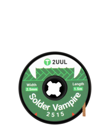 2UUL DW18 Solder Vampire 2515 Desoldering Wick (Pack of 10) (Only Ground Shipping)