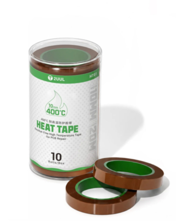 2UUL HT01 Residue-Free High 400°C Heat Tape (10mm*20M) (Pack of 10) (Only Ground Shipping)