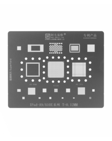 AMAOE BGA Reballing Stencil for iPad A9 / A10X (Not Returnable)