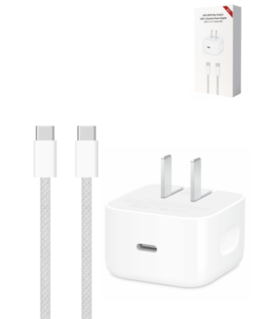 40W USB-C Dynamic Power Adapter USB C-C Cable (6ft) (Only Ground Shipping)
