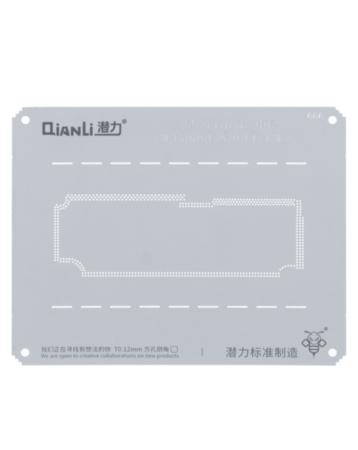 QianLi 3D Stencil Middle Frame for Galaxy Z Flip 5G F707 ( SM-F707B/U/N/O/U1/J/W_S) (Not Returnable)