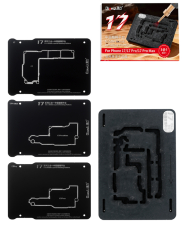 QianLi (3in1) Middle Frame Reballing Platform for iPhone 17 / 17P / 17PM