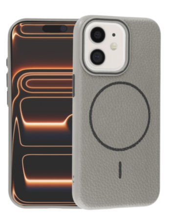 Magnetic Leather Soft Cases - TITANIUM GRAY for iPhone 11 (Only Ground Shipping)