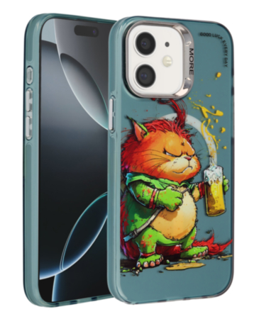 Animal Graffiti Design Wireless Charging Case - Style 10 for iPhone 11 (Only Ground Shipping)