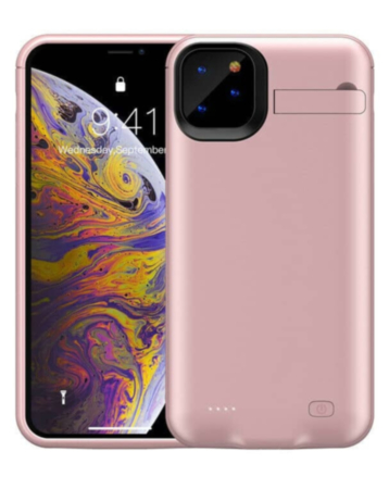 Portable Protective Charging Case with kickstand (4200 mAh) for iPhone 11 (ROSE GOLD) (Only Ground Shipping)