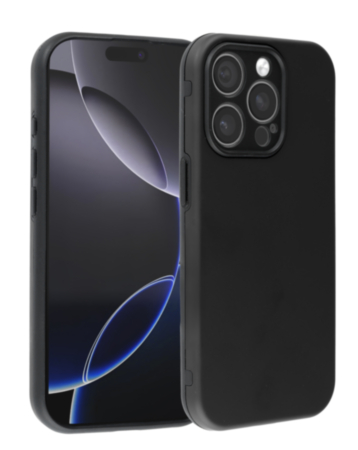 Full Cover New Design Silicone Case - BLACK for iPhone 12 Pro Max (Only Ground Shipping)