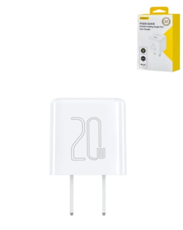PISEN Pudding Single Port Fast Charger (20W) (Only Ground Shipping)