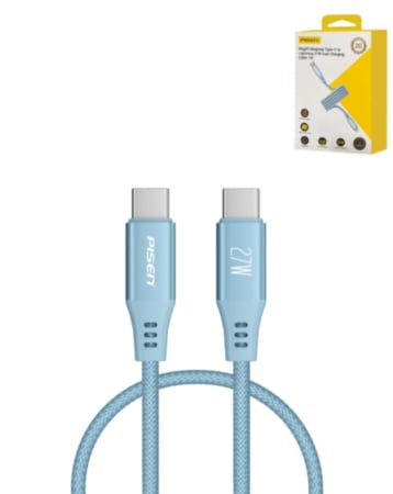 PISEN MagiPi Magloop USB C-L Fast Charging Cable (Blue) (27W) (3ft) (Only Ground Shipping)