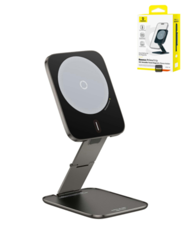 BASEUS PrimeTrip VX1 Super-Slim Magnetic Car Phone Holder Rectangle (COSMIC BLACK) (Only Ground Shipping)