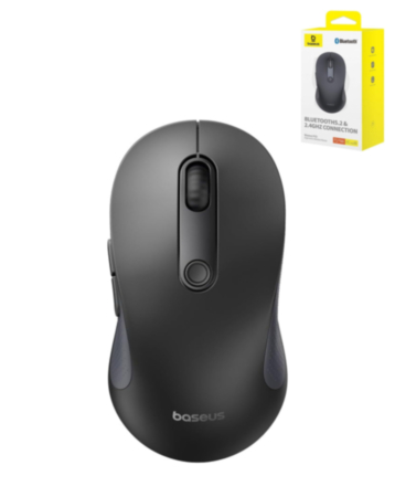 BASEUS F02 Ergonomic Wireless Mouse Bluetooth (COSMIC BLACK) (Only Ground Shipping)