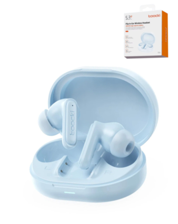 Toocki Hi-Fi Active Noice Cancelling Wireless Earbuds (BLUE) (Only Ground Shipping)