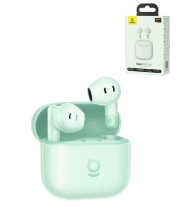 BASEUS Bass BS2 Lite True Wireless Earbuds (NATURAL GREEN) (Only Ground Shipping)