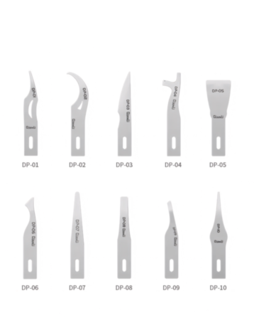 QianLi DP01-10 Handmade Polished Blades (10 Pcs) (Not Returnable)