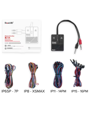 QianLi iPower Pro Max V3.2 DC Power Control Test Cable for iPhone 6 to 16 Pro Max FPC Cable (Full Set)
