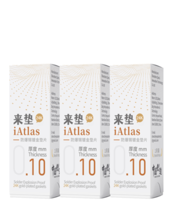 QianLi iAtlas 24k Solder Explosion Proof Gold-Plated Foil Gasket - 0.10mm (Not Returnable)
