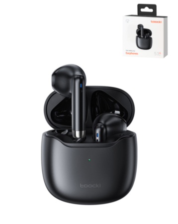 Toocki TWS Bluetooth 5.3 Waterproof Wireless Earbuds (BLACK) (Only Ground Shipping)