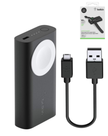Belkin BoostCharge - iWatch Power Bank (2000 mAh) (BLACK) (Only Ground Shipping)