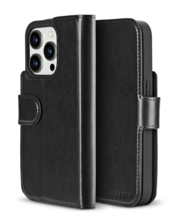xBase by PowerPeak Folio Exec Wallet Case with MagSafe for iPhone 16 Pro Max - (BLACK) (Only Ground Shipping)