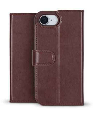 xBase Folio Exec Wallet Case for iPhone 16e / 17e (BROWN) (Only Ground Shipping)