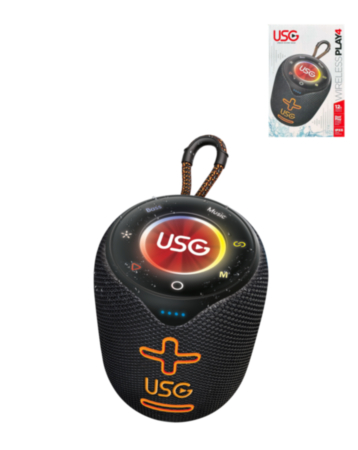 USG by PowerPeak - PLAY 4 Big Sound Bluetooth Speaker - (BLACK) (Only Ground Shipping)