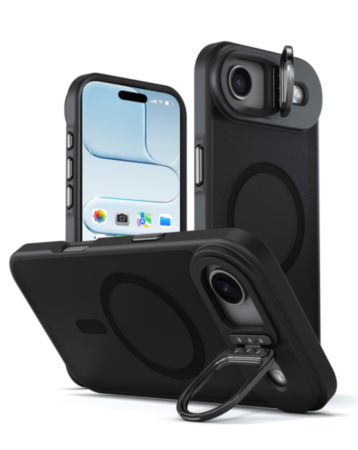 xBase by PowerPeak - DuoHybrid with Kickstand MagSafe for iPhone Air - (BLACK) (Only Ground Shipping)