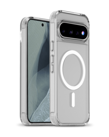 xBase by PowerPeak Crystalline Slim MagSafe Case (Clear) for Google Pixel 9 / 9 Pro / 10 / 10 Pro / 11 (Only Ground Shipping)