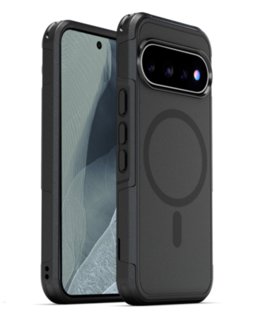 xBase by Powerpeak ProTech MagSafe Compatible Rugged Armor Protective Case for Google Pixel 11 Pro XL (Black) (Only Ground Shipping)