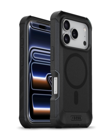 xBase Boulder Heavy-Duty MagSafe Protective Case for iPhone 17 Pro Max / 18 Pro Max (BLACK) (Only Ground Shipping)