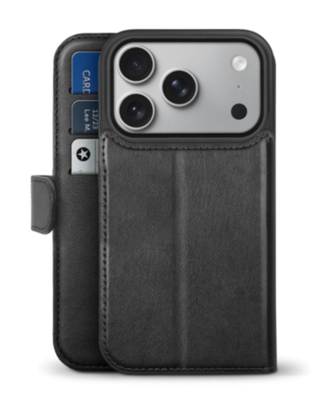 xBase by PowerPeak Folio Exec Wallet Case (Black) for iPhone 17 Pro Max / 18 Pro Max (Only Ground Shipping)