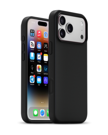 xBase by PowerPeak MagSafe Compatible Silicone Case (Black) for iPhone 17 Pro Max / 18 Pro Max (Only Ground Shipping)