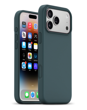 xBase by PowerPeak MagSafe Compatible Silicone Case (Green) for iPhone 17 Pro Max / 18 Pro Max (Only Ground Shipping)